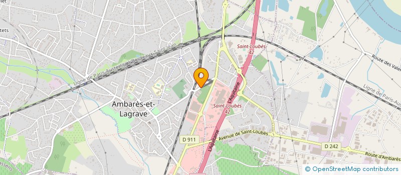 localisation de l'entreprise MONSIEUR FRANCIS LAFON  BORDEAUX