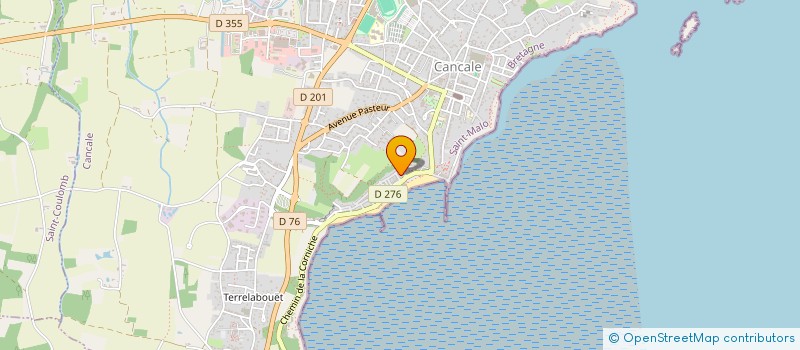 localisation de l'entreprise MONSIEUR FRANCIS LAIR  CANCALE