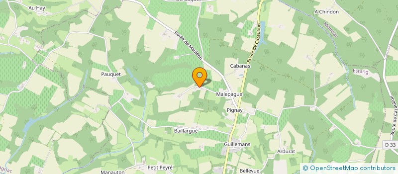 localisation de l'entreprise MONSIEUR FRANCIS LAJUS  MAULEON D'ARMAGNAC