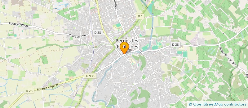 localisation de l'entreprise MONSIEUR FRANCIS LALANDE  PERNES-LES-FONTAINES