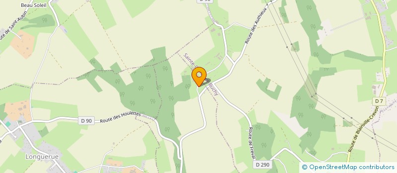 localisation de l'entreprise MONSIEUR FRANCIS LAMME  LONGUERUE