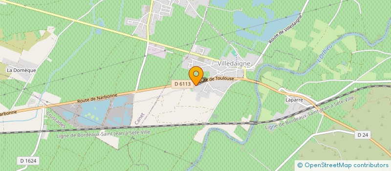 localisation de l'entreprise MONSIEUR FRANCIS LAMULA  VILLEDAIGNE