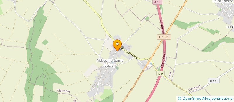 localisation de l'entreprise MONSIEUR FRANCIS LANKRI  ABBEVILLE-SAINT-LUCIEN