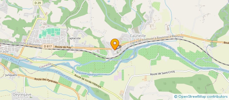 localisation de l'entreprise MONSIEUR FRANCIS LANUSSE  BELUS