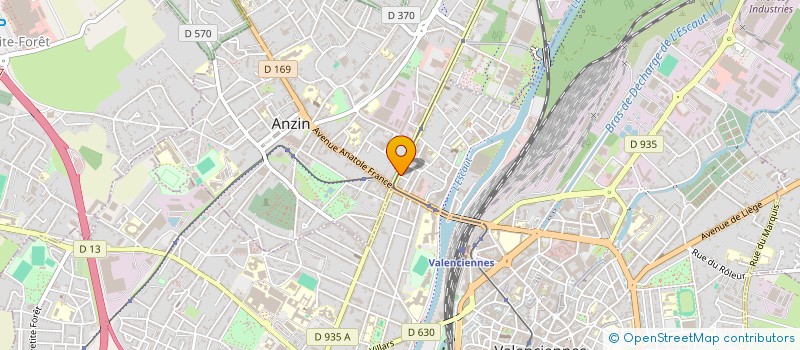 localisation de l'entreprise MONSIEUR FRANCIS LAPIERRE à VALENCIENNES