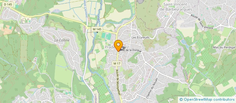 localisation de l'entreprise MONSIEUR FRANCIS LAPORTE à PRADES-LE-LEZ
