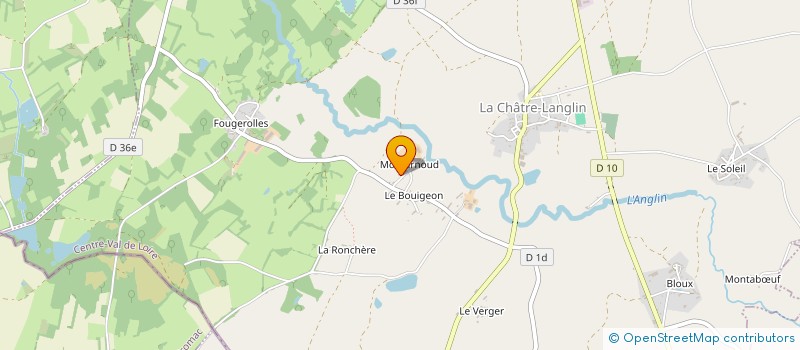 localisation de l'entreprise MONSIEUR FRANCIS LAROSE à LA CHATRE-LANGLIN