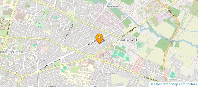 localisation de l'entreprise MONSIEUR FRANCIS LARRIEU à PAU