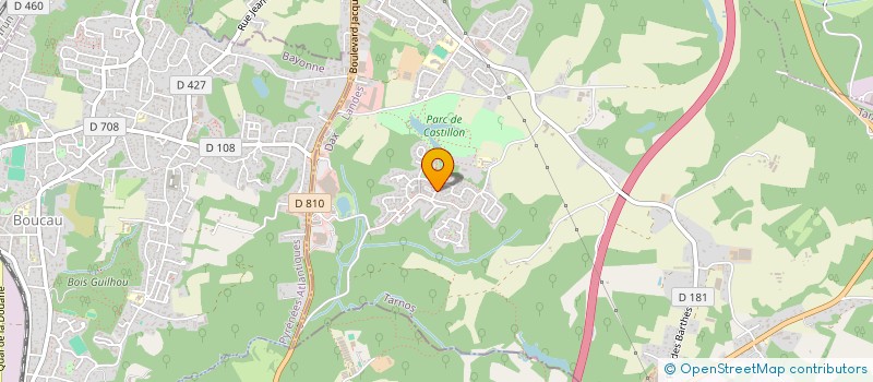 localisation de l'entreprise MONSIEUR FRANCIS LAVET  TARNOS