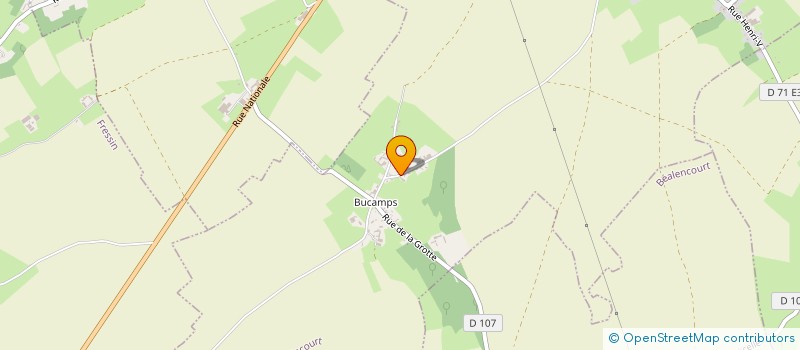 localisation de l'entreprise MONSIEUR FRANCIS LAVISSE  TRAMECOURT