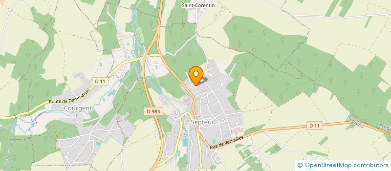 localisation de l'entreprise MONSIEUR FRANCIS LE FAUCHEUR  SEPTEUIL