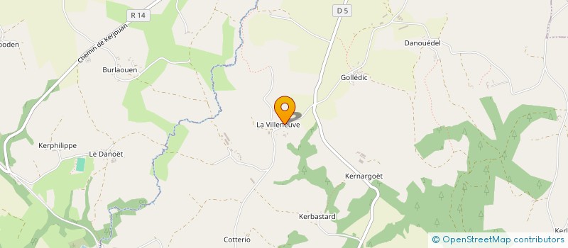 localisation de l'entreprise MONSIEUR FRANCIS LE LAY  SAINT-CONNAN