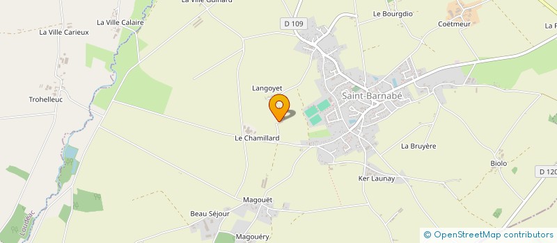 localisation de l'entreprise MONSIEUR FRANCIS LE PIOUFLE à LOUDEAC