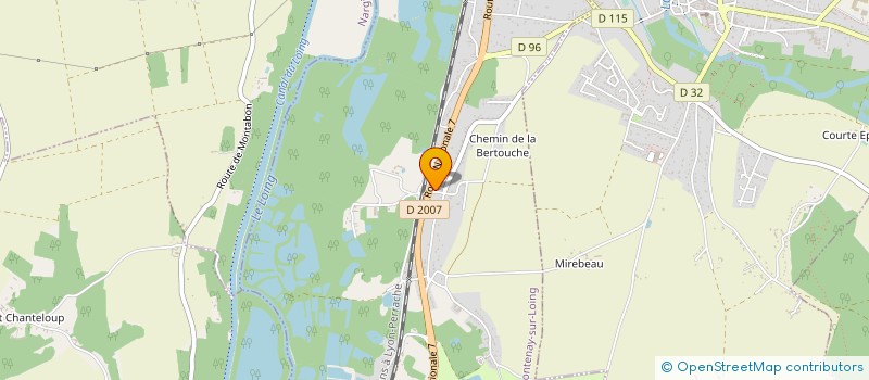 localisation de l'entreprise MONSIEUR FRANCIS LEBOUCQ à FONTENAY-SUR-LOING