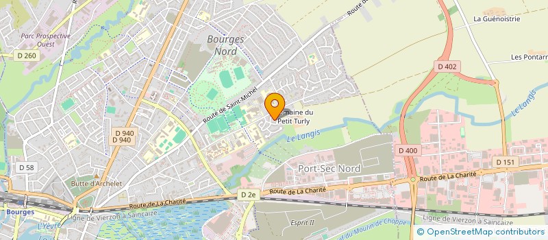 localisation de l'entreprise MONSIEUR FRANCIS LECOUVREUR  BOURGES