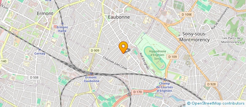 localisation de l'entreprise MONSIEUR FRANCIS LEFEBVRE à EAUBONNE
