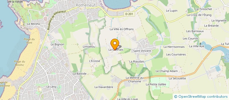 localisation de l'entreprise MONSIEUR FRANCIS LEFFRAY à SAINT-MELOIR-DES-ONDES