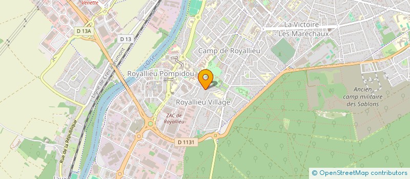 localisation de l'entreprise MONSIEUR FRANCIS LEGROS à COMPIEGNE
