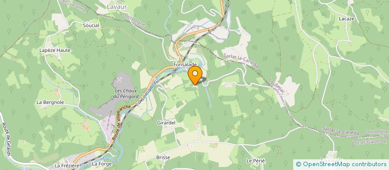 localisation de l'entreprise MONSIEUR FRANCIS LEMOINE à SAUVETERRE-LA-LEMANCE