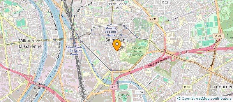 localisation de l'entreprise MONSIEUR FRANCIS LEPIGEON à SAINT-DENIS
