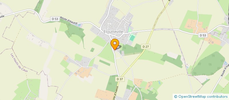 localisation de l'entreprise MONSIEUR FRANCIS LEROY  ETOUTTEVILLE