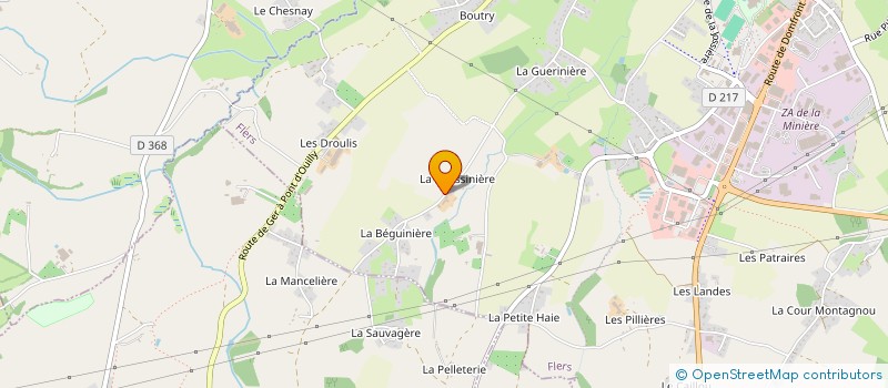 localisation de l'entreprise MONSIEUR FRANCIS LEROYER à FLERS