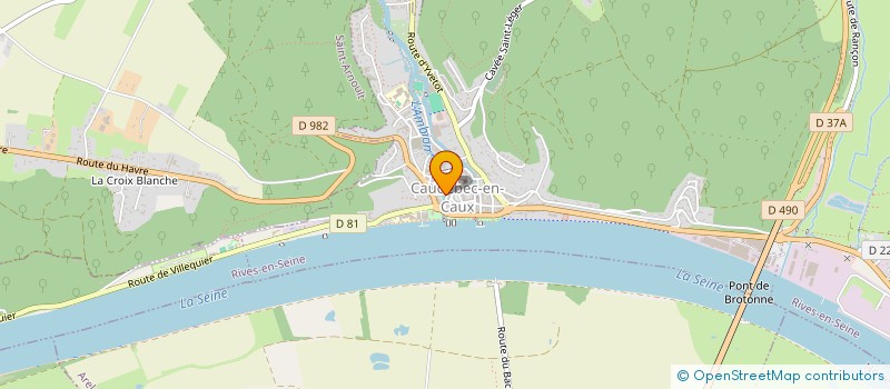 localisation de l'entreprise MONSIEUR FRANCIS LESAFFRE à RIVES-EN-SEINE
