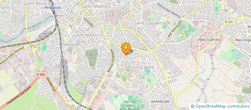 localisation de l'entreprise MONSIEUR FRANCIS LHIRONDELLE à PERPIGNAN