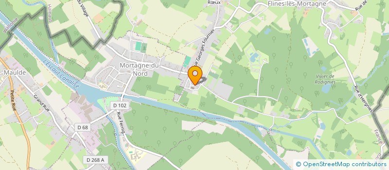 localisation de l'entreprise MONSIEUR FRANCIS LIETARD à FLINES-LES-MORTAGNE