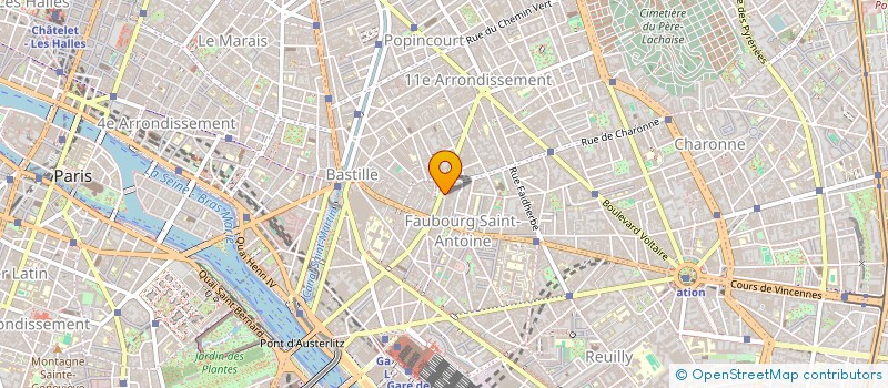 localisation de l'entreprise MONSIEUR FRANCIS LLOPIS  PARIS