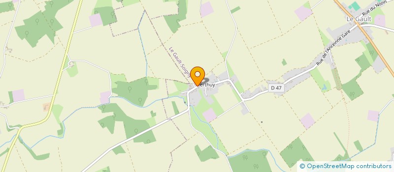 localisation de l'entreprise MONSIEUR FRANCIS LOBEAU  LE GAULT-SOIGNY