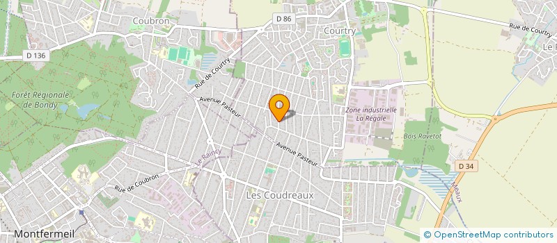 localisation de l'entreprise MONSIEUR FRANCIS LOBRY à COURTRY
