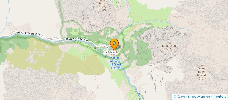 localisation de l'entreprise MONSIEUR FRANCIS LOISEAU à LES DEUX ALPES