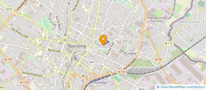 localisation de l'entreprise MONSIEUR FRANCIS LOTH  TOURCOING