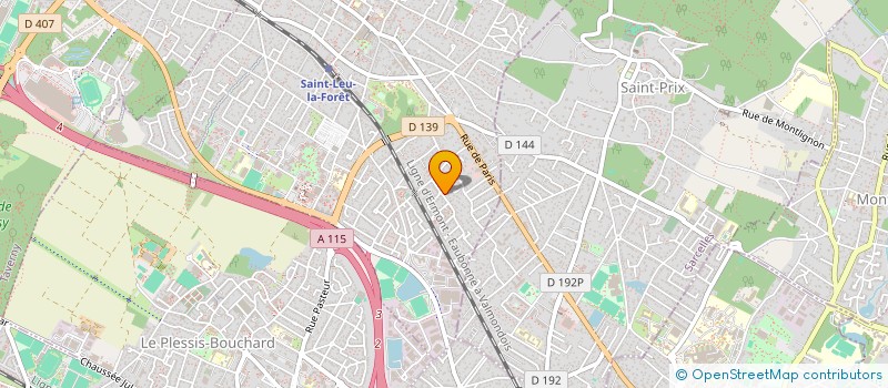 localisation de l'entreprise MONSIEUR FRANCIS LOWATA SEMOPA DJELLA  SAINT-LEU-LA-FORET