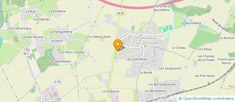 localisation de l'entreprise MONSIEUR FRANCIS LUCAS  CHANCEAUX-SUR-CHOISILLE