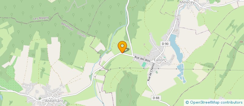 localisation de l'entreprise MONSIEUR FRANCIS LUCHT  FALLON