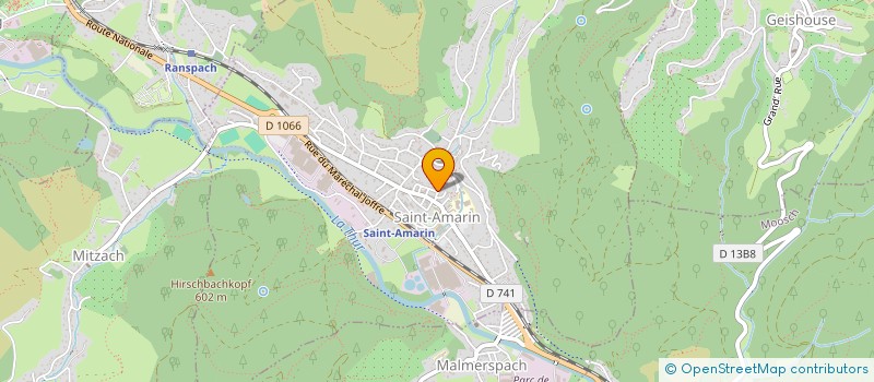 localisation de l'entreprise MONSIEUR FRANCIS LUDWIG  SAINT-AMARIN