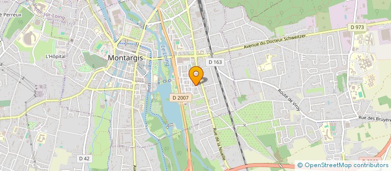localisation de l'entreprise MONSIEUR FRANCIS LUKOKI à MONTARGIS