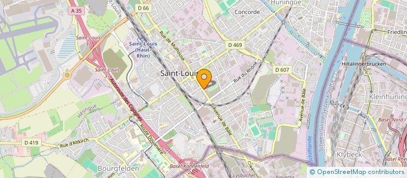 localisation de l'entreprise MONSIEUR FRANCIS MACZKA  SAINT-LOUIS