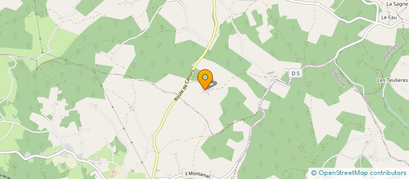 localisation de l'entreprise MONSIEUR FRANCIS MAGOT  PEYRILLES