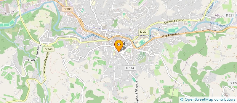 localisation de l'entreprise MONSIEUR FRANCIS MAIRE à APT