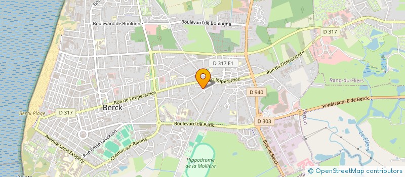 localisation de l'entreprise MONSIEUR FRANCIS MALFAIT à BERCK