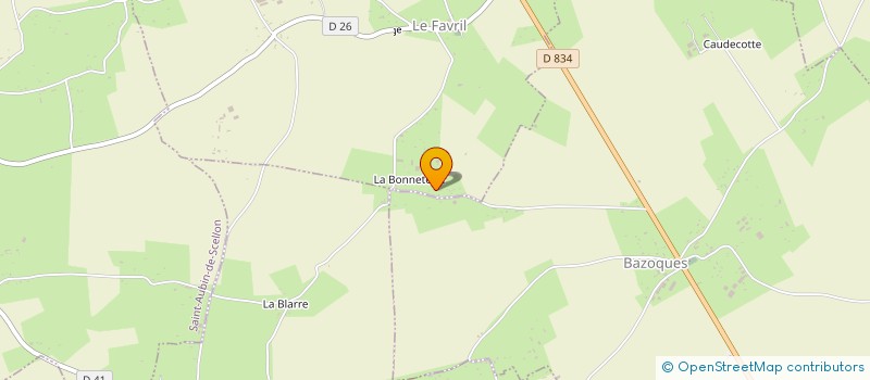 localisation de l'entreprise MONSIEUR FRANCIS MALLET à LE FAVRIL