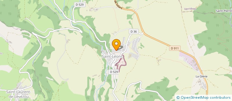 localisation de l'entreprise MONSIEUR FRANCIS MANDAGOT  SAINT-LEONS