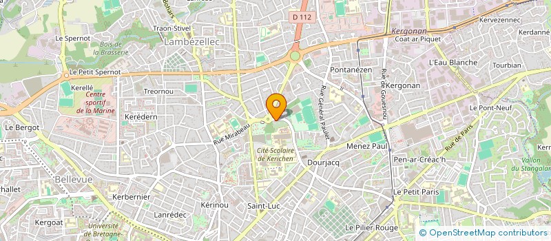 localisation de l'entreprise MONSIEUR FRANCIS MANGOUA à BREST