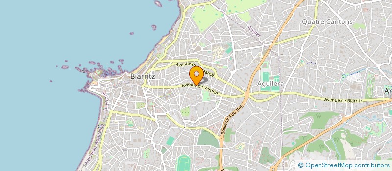 localisation de l'entreprise MONSIEUR FRANCIS MARCHIONINI à BIARRITZ