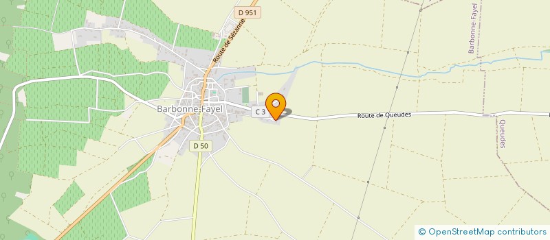 localisation de l'entreprise MONSIEUR FRANCIS MARCOULT  BARBONNE-FAYEL