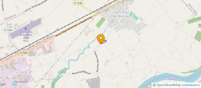 localisation de l'entreprise MONSIEUR FRANCIS MARION à SAINT-PAUL-LES-ROMANS