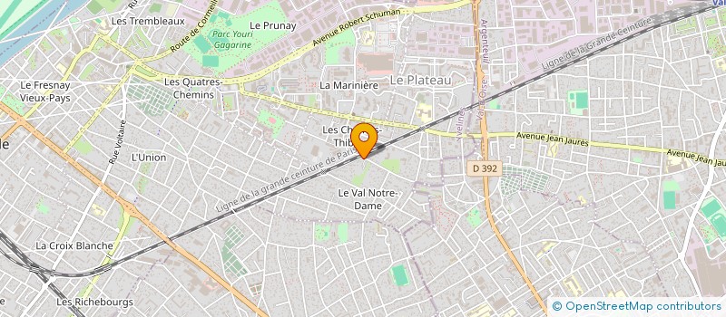 localisation de l'entreprise MONSIEUR FRANCIS MARQUAND  SARTROUVILLE